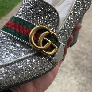 Vintage Gucci collector Glitter Shoes